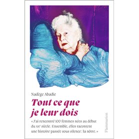 Tout ce que je leur dois