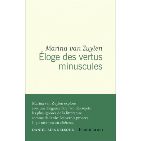 Éloge des vertus minuscules