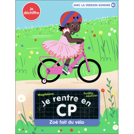 Zoé fait du vélo