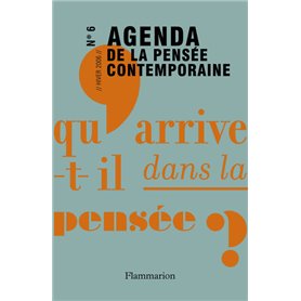 Agenda de la pensée contemporaine