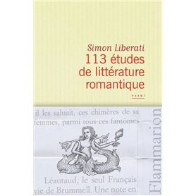 113 études de littérature romantique