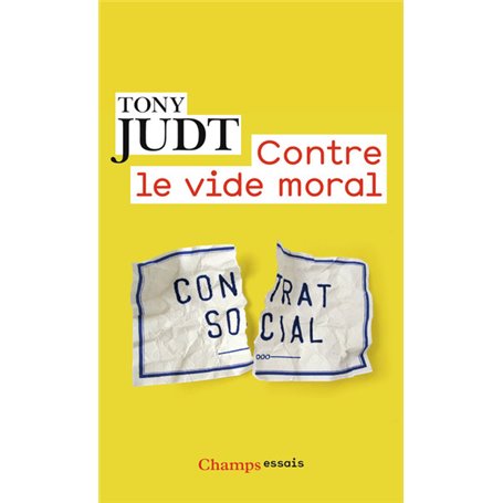 Contre le vide moral