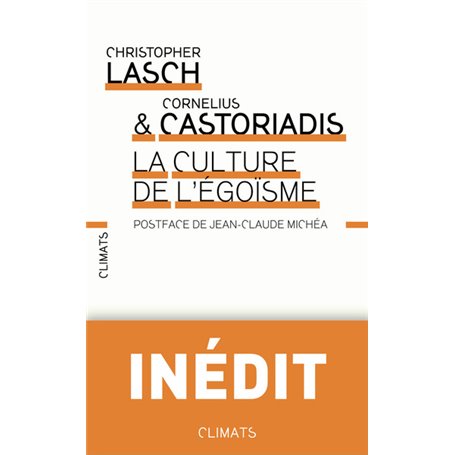 La Culture de l'égoïsme