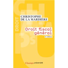 Droit fiscal général