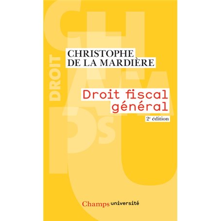 Droit fiscal général