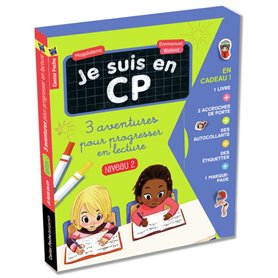 Je suis en CP - Coffret niveau 2 : 3 aventures pour progresser en lecture