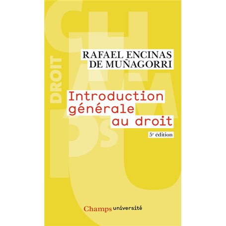 Introduction générale au droit