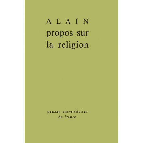 Propos sur la religion