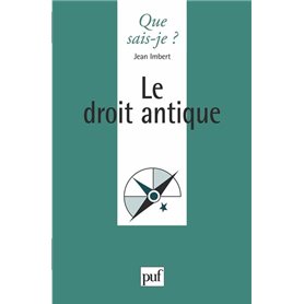 Le droit antique