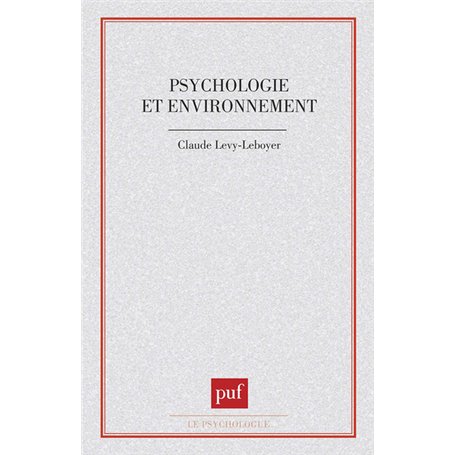 Psychologie et environnement