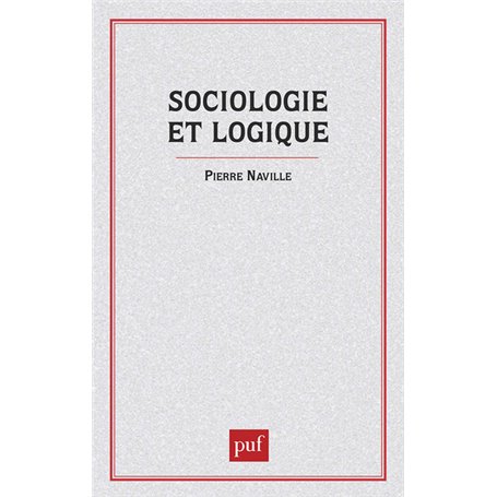 Sociologie et logique