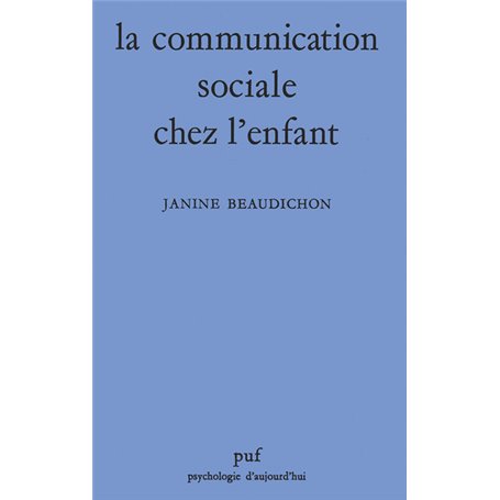 La communication sociale chez l'enfant