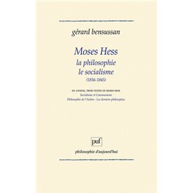 Moses Hess philosophie socialisme