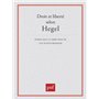 Droit et liberté selon Hegel