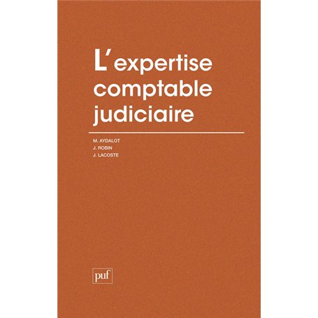 L'expertise comptable judiciaire