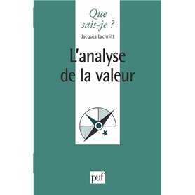 L'analyse de la valeur