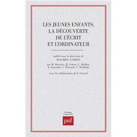 Jeunes enfants découv.écrit & ordin.