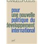 Pour une nouvelle politique du développement international