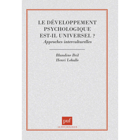 Le développement psychologique est-il universel ?