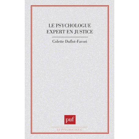 Psychologue expert en justice