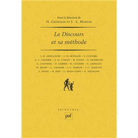 Le Discours et sa méthode