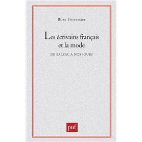 Les écrivains français et la mode