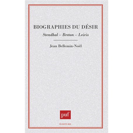 Biographies du desir