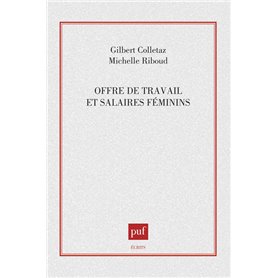 Offre de travail & salaires féminins