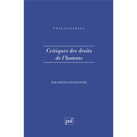 Critiques des droits de l'homme