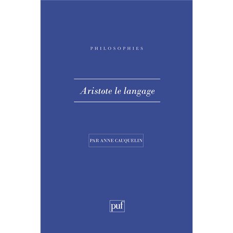 Aristote, le langage