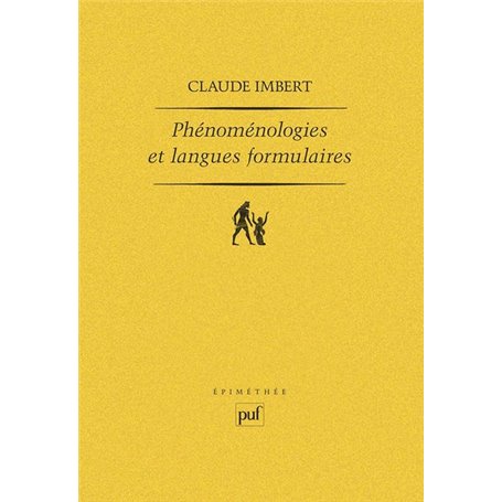 Phénoménologie et langues formulaires