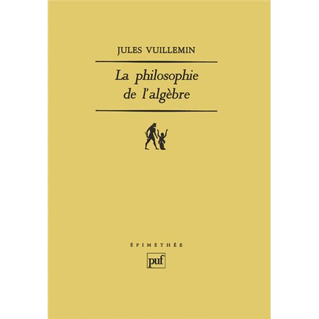 La philosophie de l'algèbre