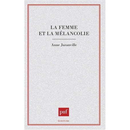 La femme et la mélancolie