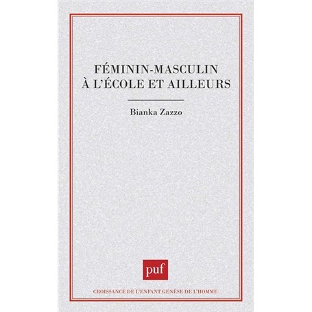 féminin-masculin à l'école et ailleurs