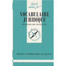 Vocabulaire juridique