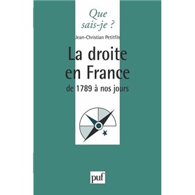 La droite en France de 1789 à nos jours