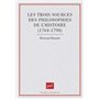 Les trois sources des philosophies de l'histoire, 1764-1798