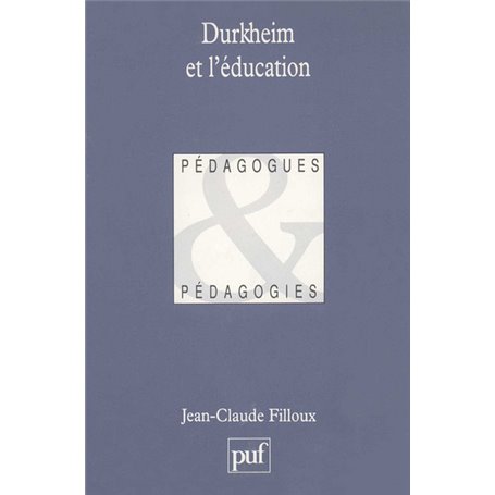 Durkheim et l'éducation