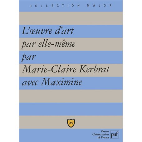 L'oeuvre d'art par elle-même