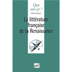 La littérature française de la Renaissance