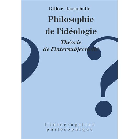 Philosophie de l'idéologie