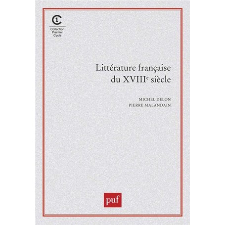 La littérature française du XVIIIe siècle