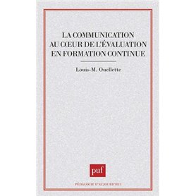 La communication au coeur de l'évaluation en formation continue