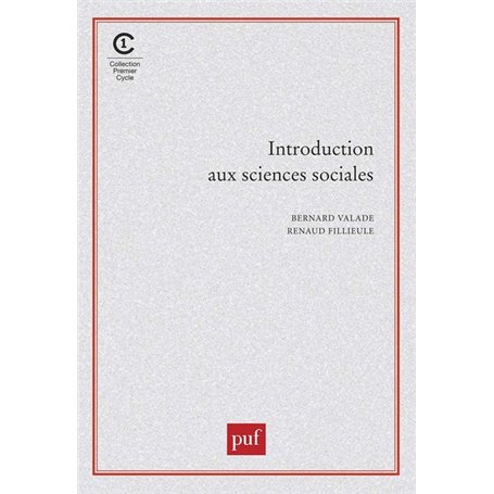 Introduction aux sciences sociales