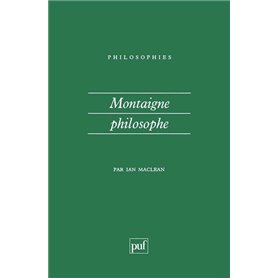 Montaigne philosophe