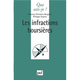 Les infractions boursieres