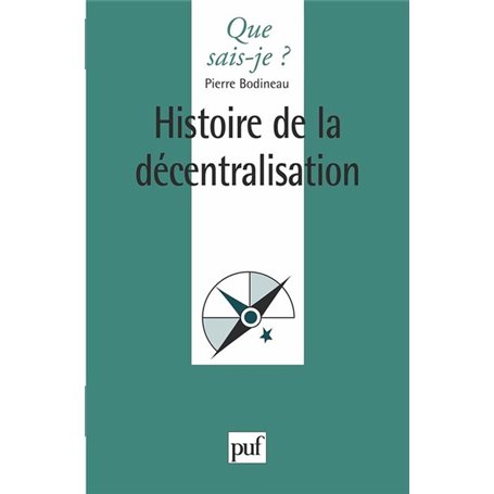 Histoire de la décentralisation