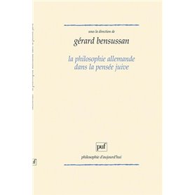 La philosophie allemande dans la pensée juive