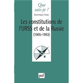 Les constitutions de l'URSS et de la Russie