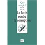 La lutte contre la corruption